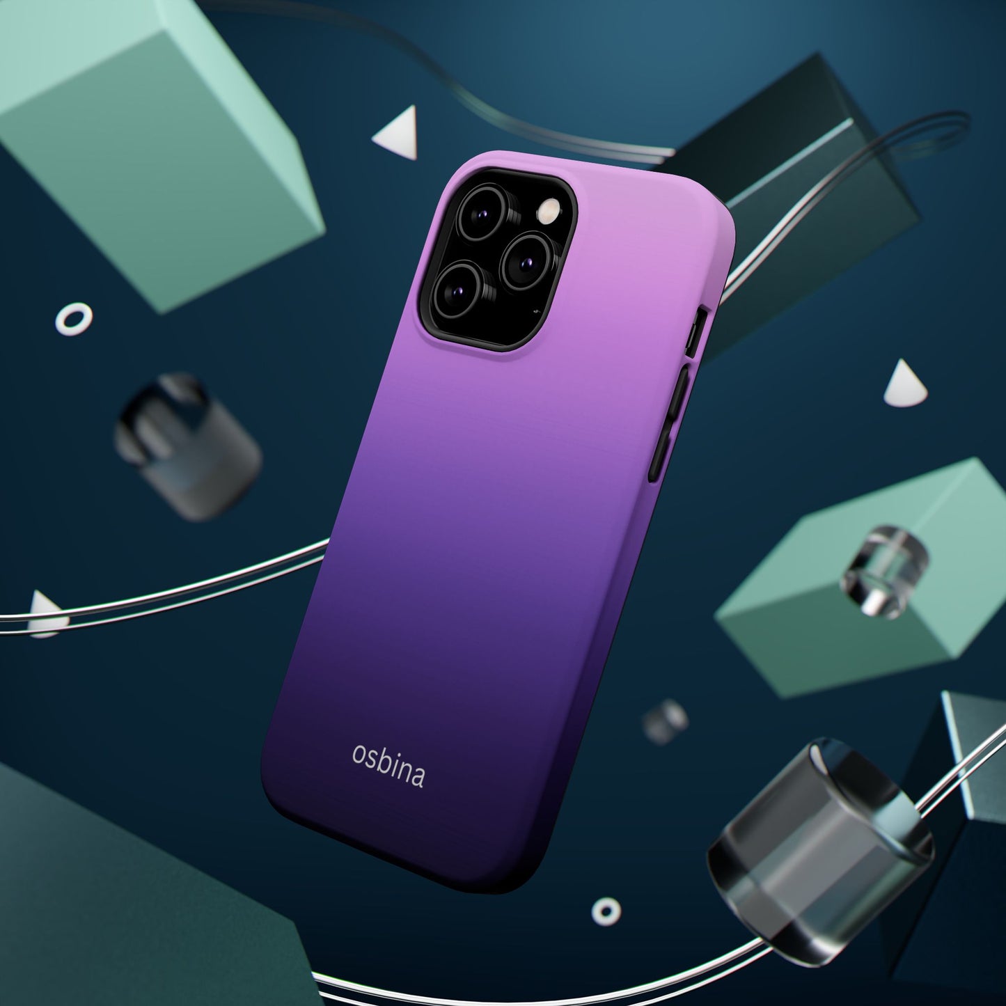 osbina | MagSafe compatible for iPhone | The Violet Haze Phone Case | Color Edit Collection
