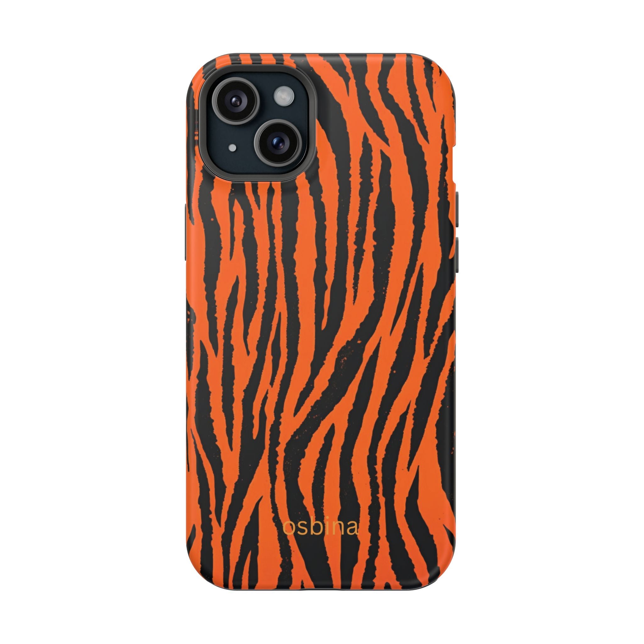 osbina | Tiger, But Make It Chic — The Bengal Stripe Case in Orange + Black | The Season Collective