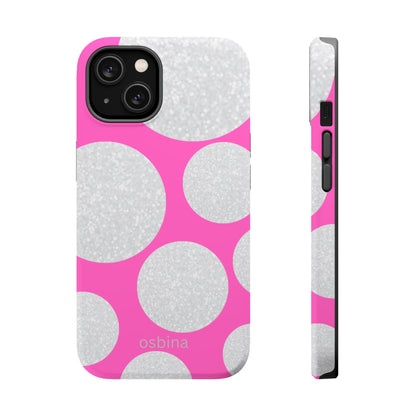 osbina | MagSafe compatible for iPhone | The Sparkling Bubbles Case | YAYOU Collection Supporting Shine Like Sable