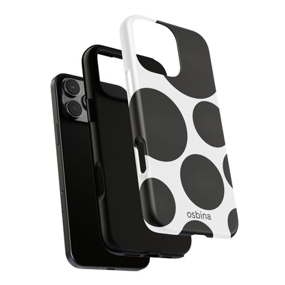 osbina | The Noir Bubbles Phone Case | Modern Muse Collection