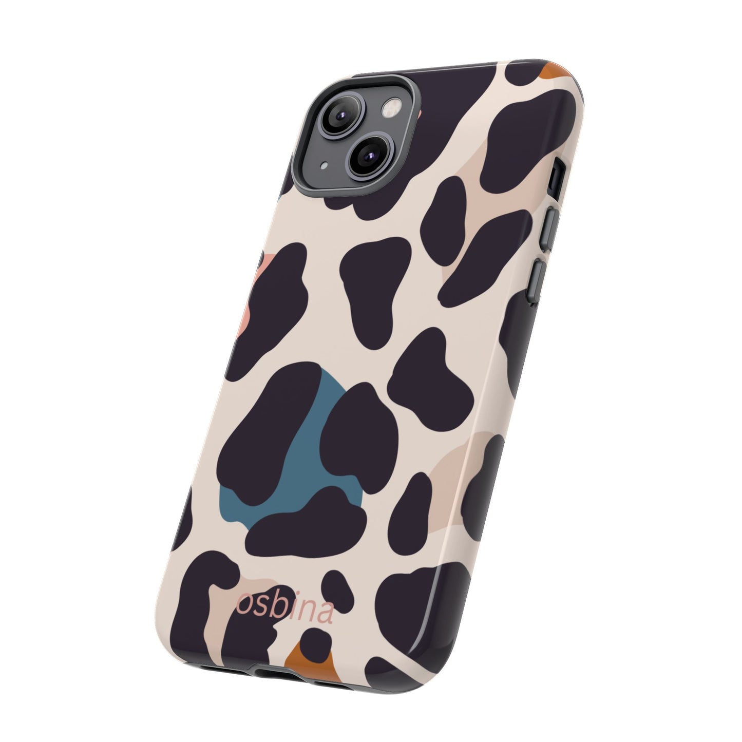 osbina | Leopard Luxe Color Pop Leopard Print Phone Case | Modern Muse Collection