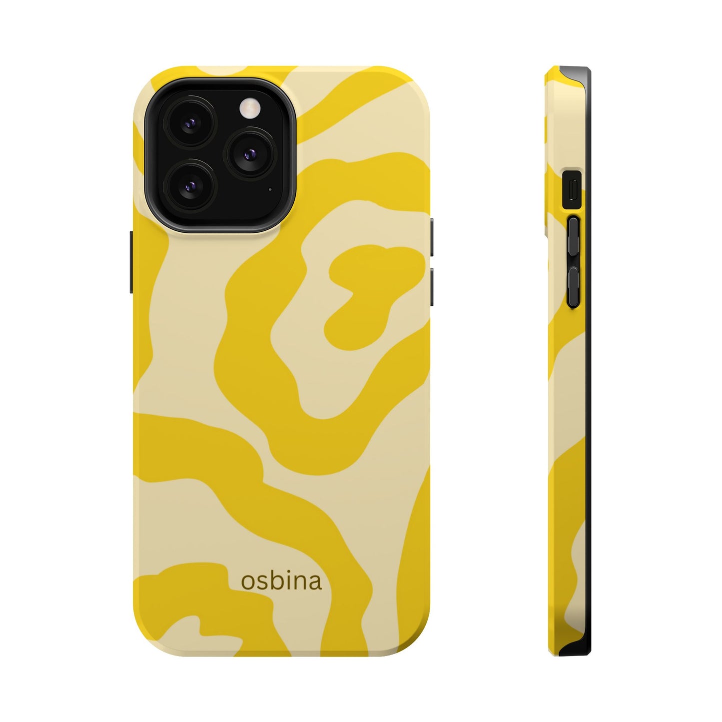 osbina | MagSafe compatible for iPhone | The Mustard Muse Phone Case | Color Edit Collection