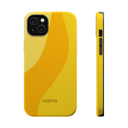 osbina | MagSafe compatible for iPhone | The Marigold Muse Phone Case | Color Edit Collection