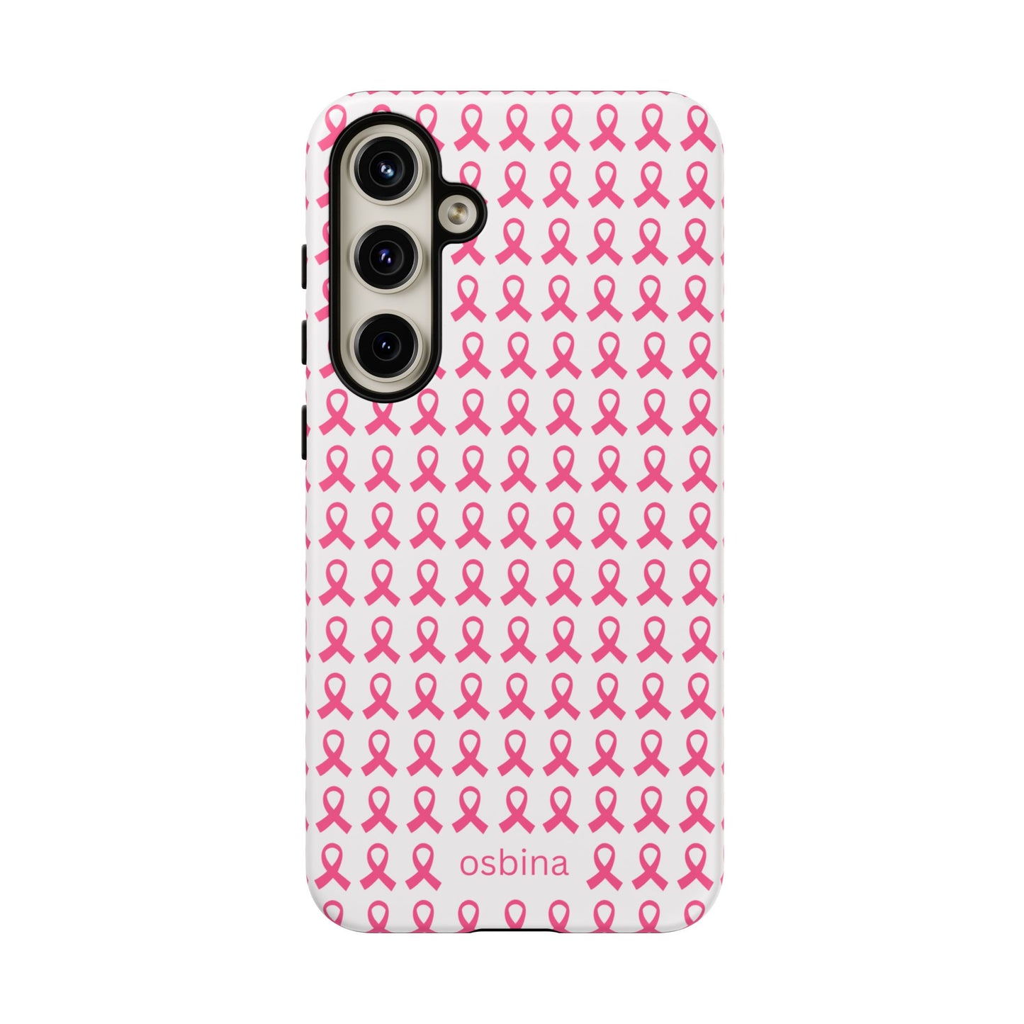 osbina | Limited Edition The Side by Side Pink Ribbon Case in Light Pink + Soft Pink + Hot Pink | The Pink October Collection | Inspired By
