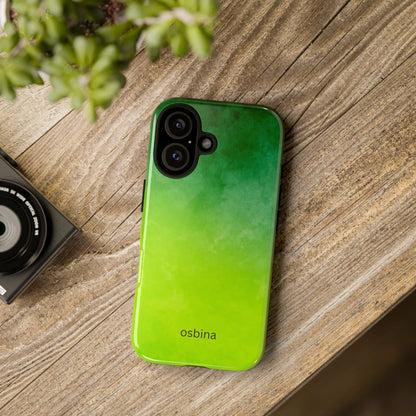 osbina | The Verde Glow Phone Case | Color Edit Collection