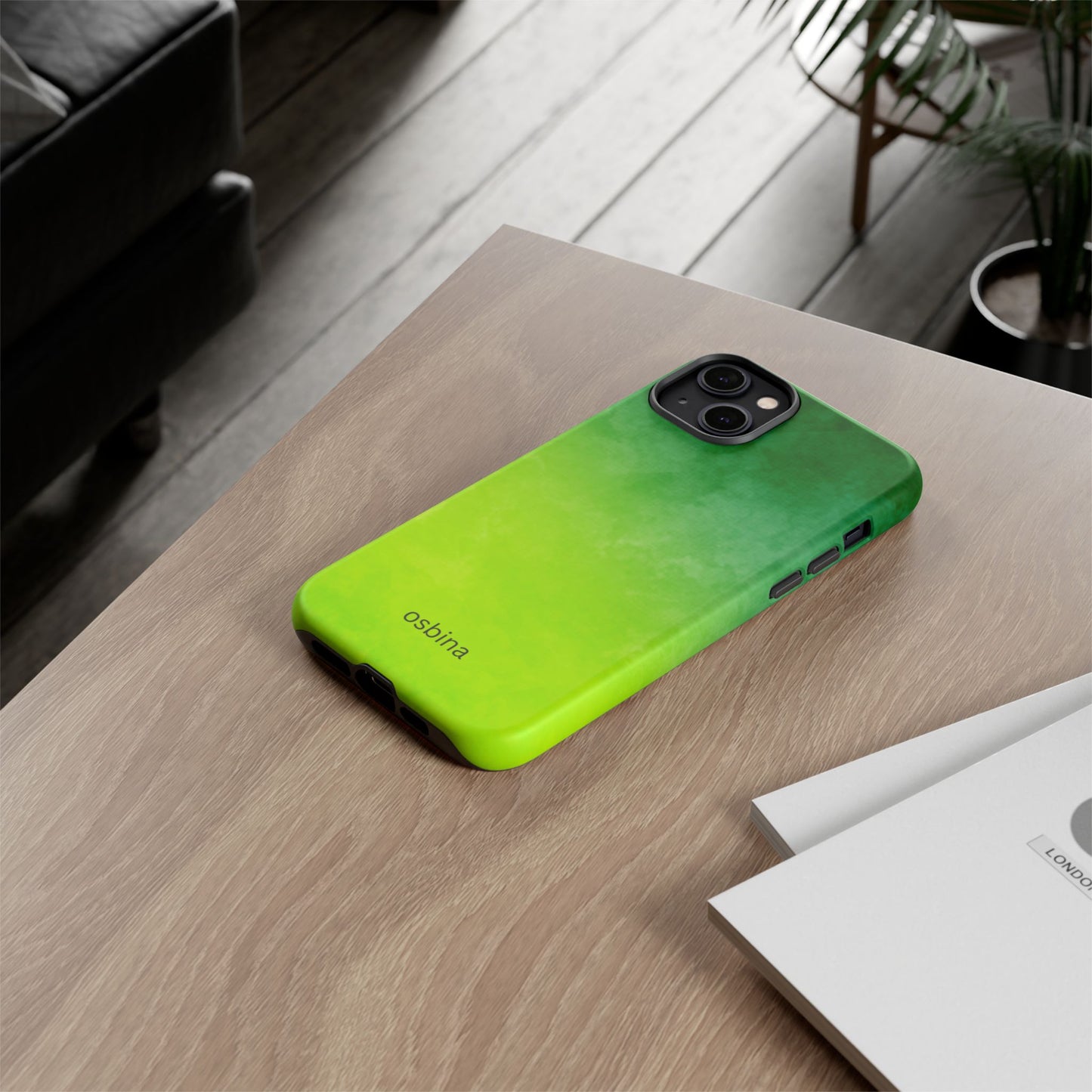 osbina | The Verde Glow Phone Case | Color Edit Collection
