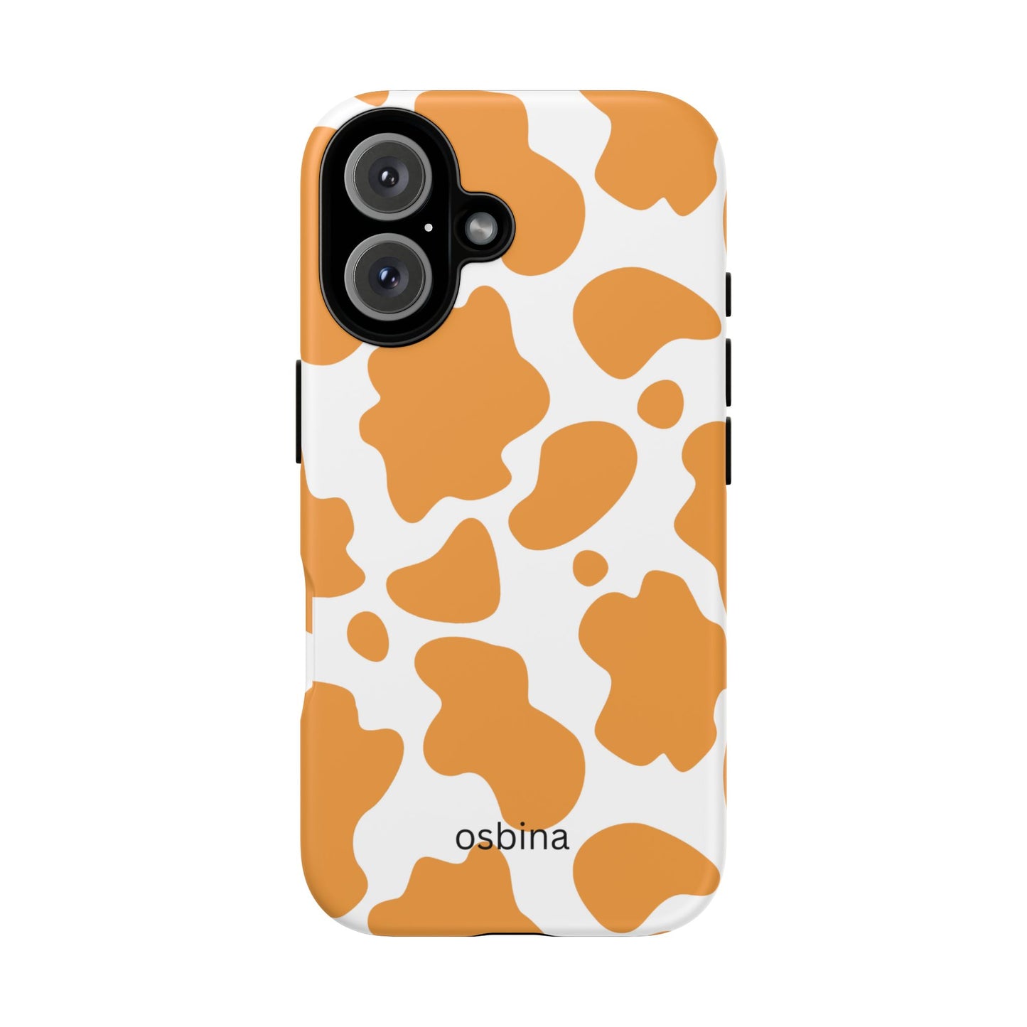 osbina | Holy Cow, It’s Chic — The Orange Cow Print Case | The Season Collective