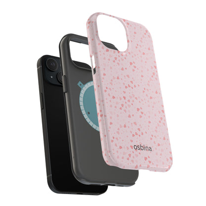 osbina | MagSafe compatible for iPhone | Pure Affection Sweethearts  Phone Case | Modern Muse Collection