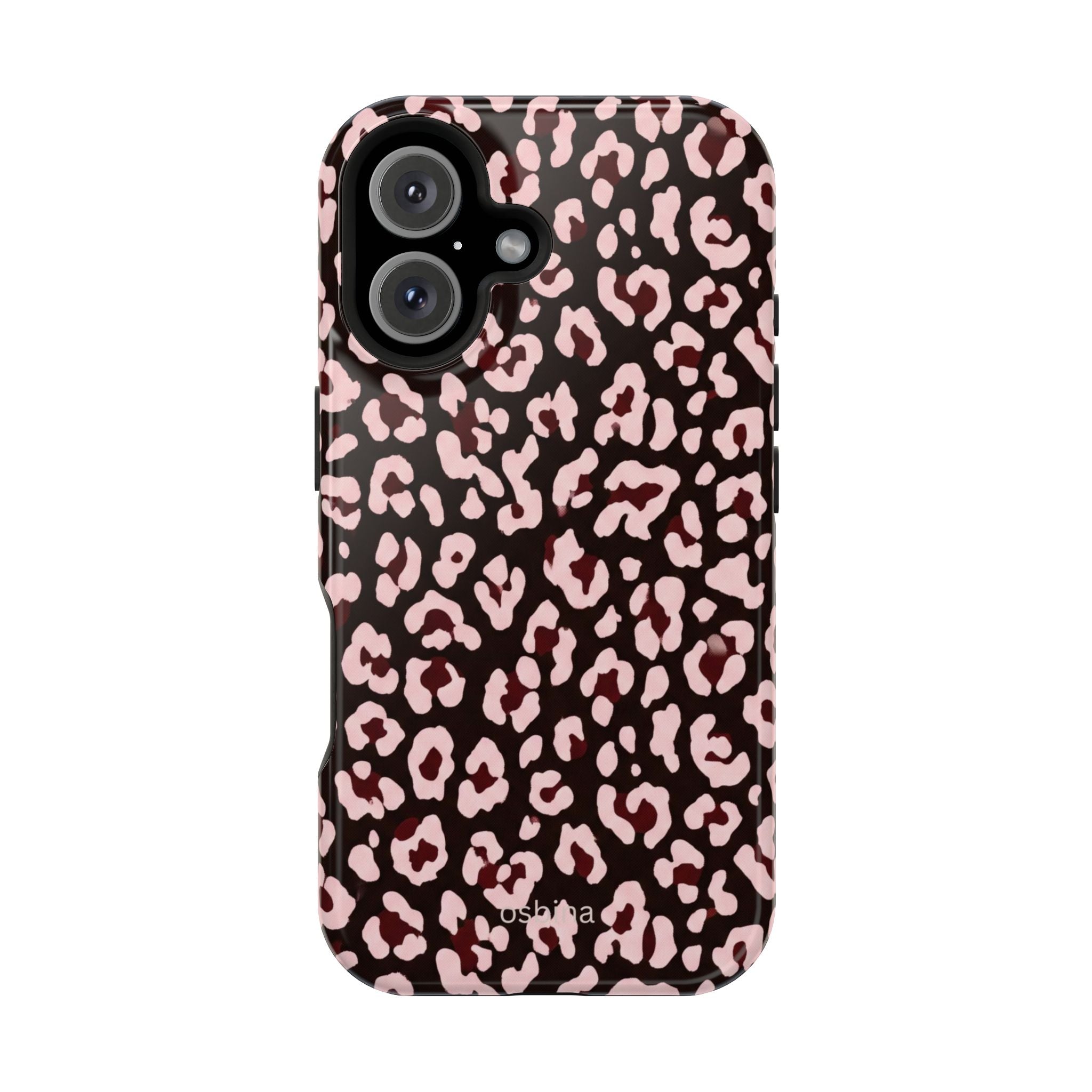 osbina | MagSafe | Chocolate Pink Leopard Designer Case