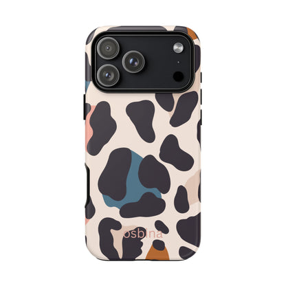 osbina | Leopard Luxe Color Pop Leopard Print Phone Case | Modern Muse Collection