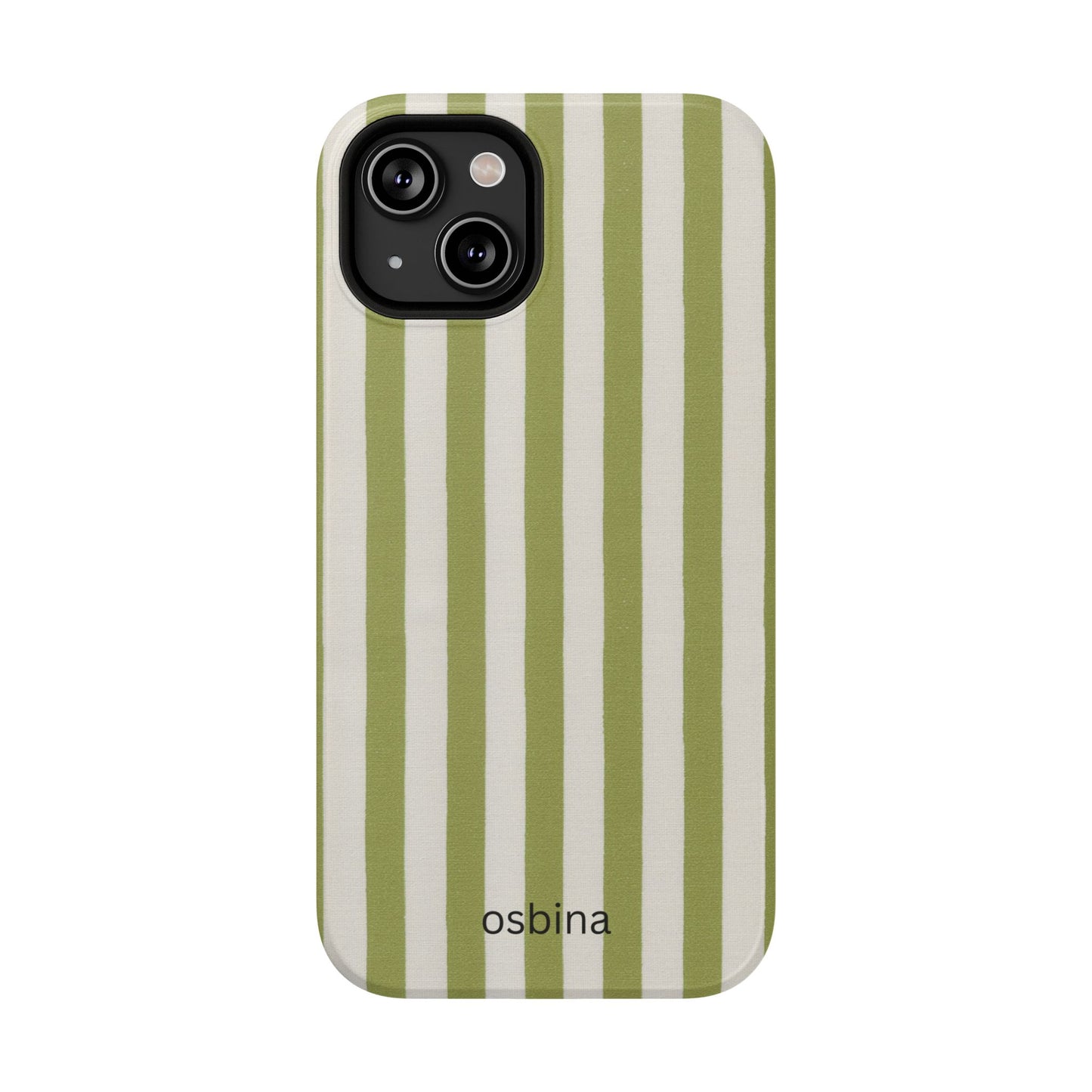 osbina | Verde Stripe, Designer Case