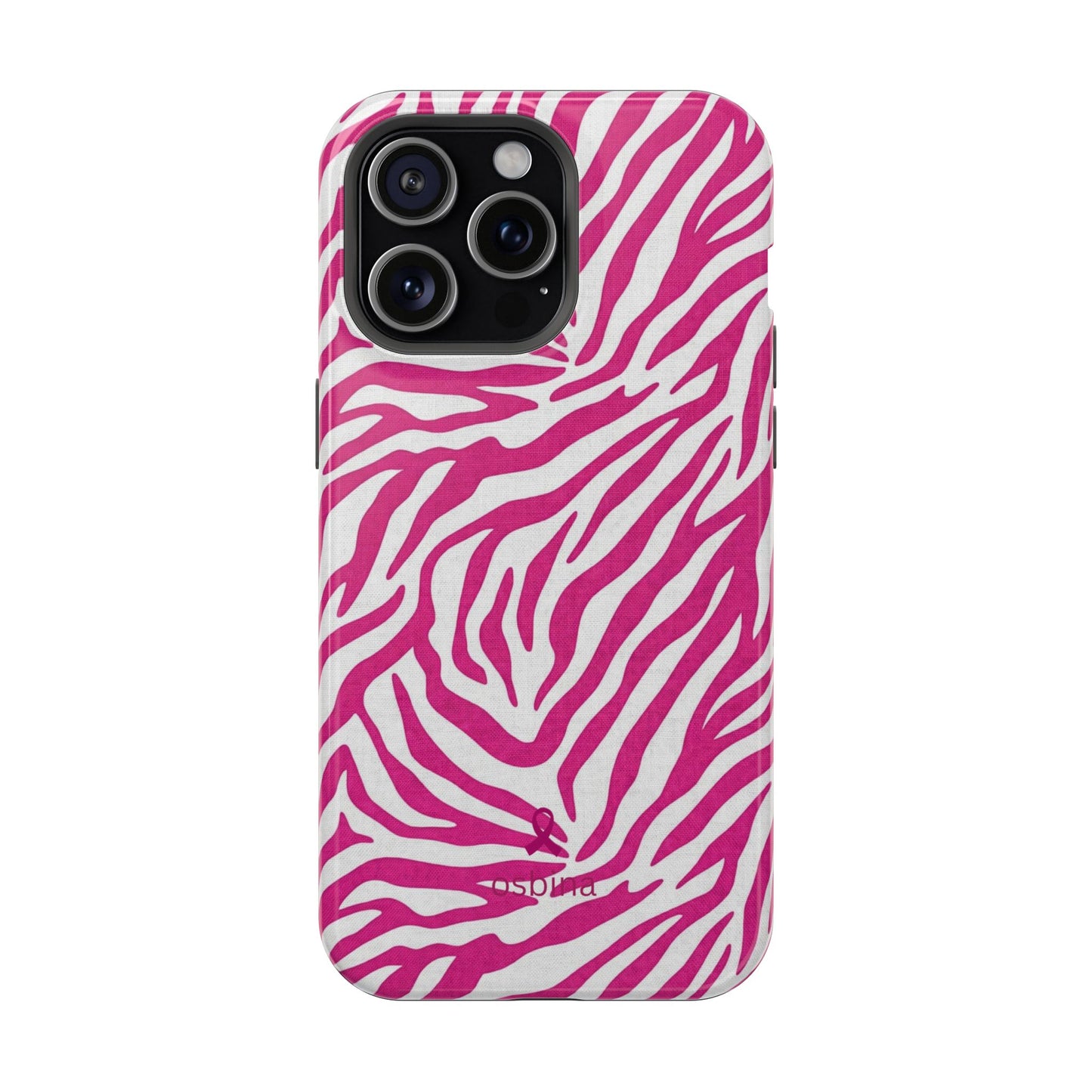 YAYOU MagSafe for iPhone | The Pink Zebra Designer Case | osbina