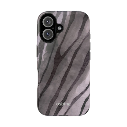 osbina | Stripes on Point — The Muted Gray + Black Tiger Case | The Season Collective