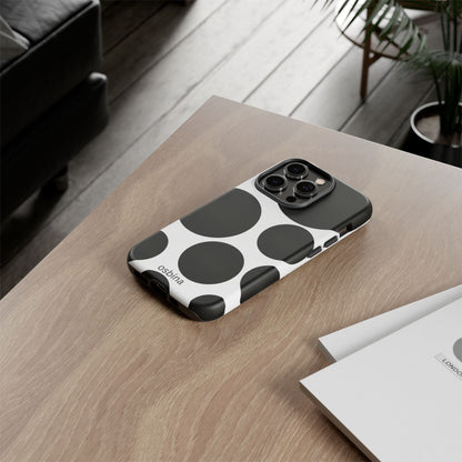 osbina | The Noir Bubbles Phone Case | Modern Muse Collection