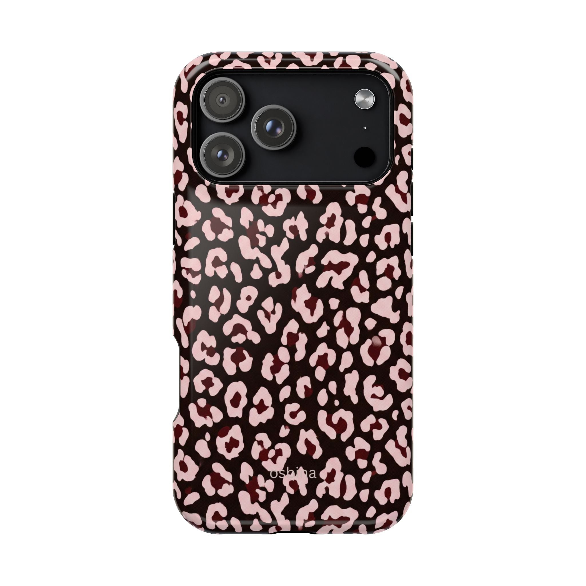 osbina | Chocolate Pink Leopard Designer Case