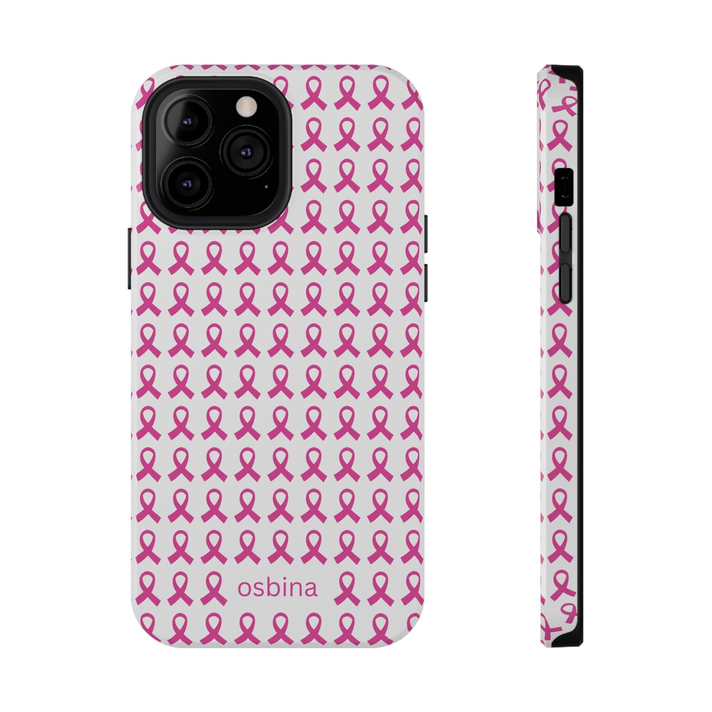 YAYOU Side by Side Pink Ribbon Designer Case | osbina
