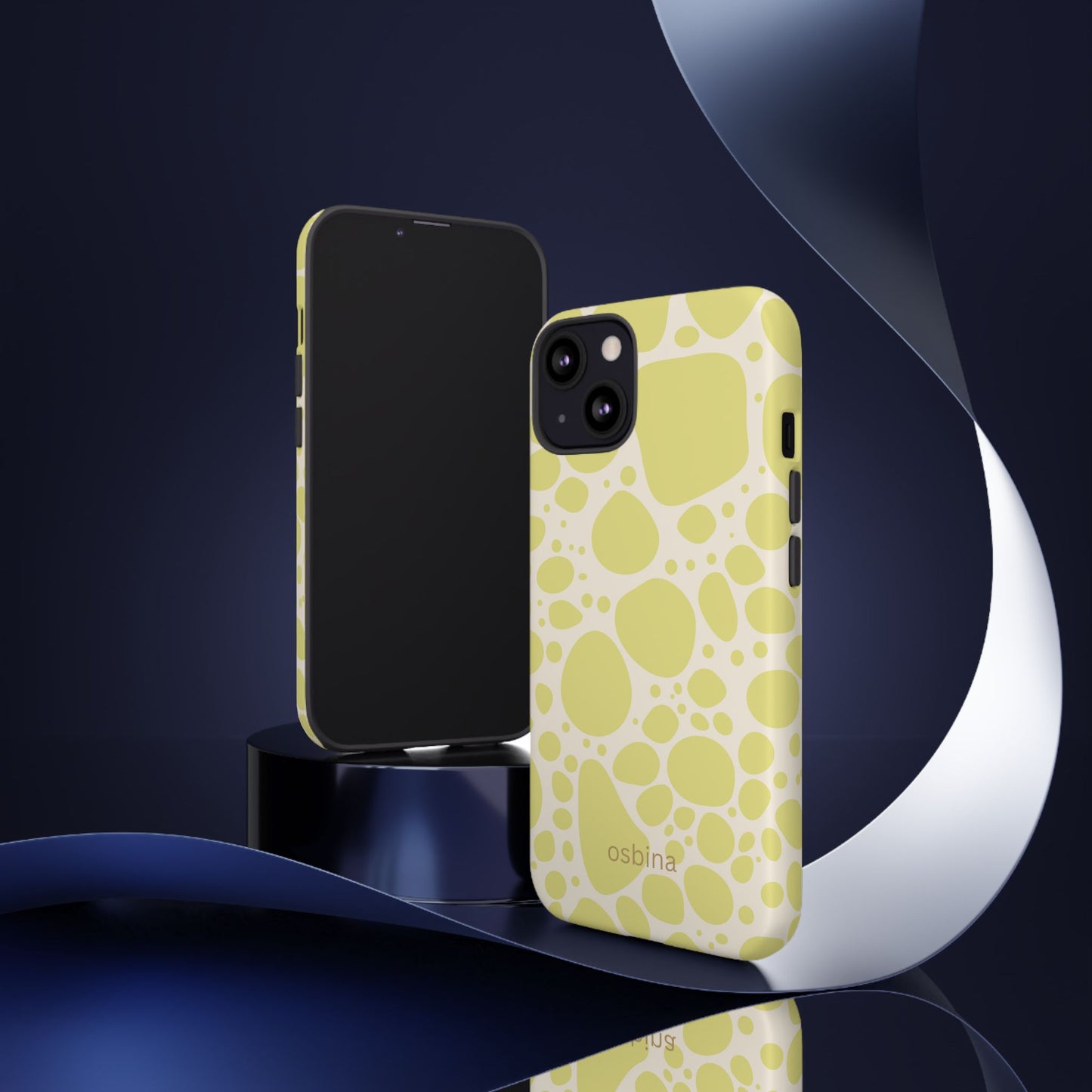 osbina | The Chartreuse Mirage Phone Case | Color Edit Collection