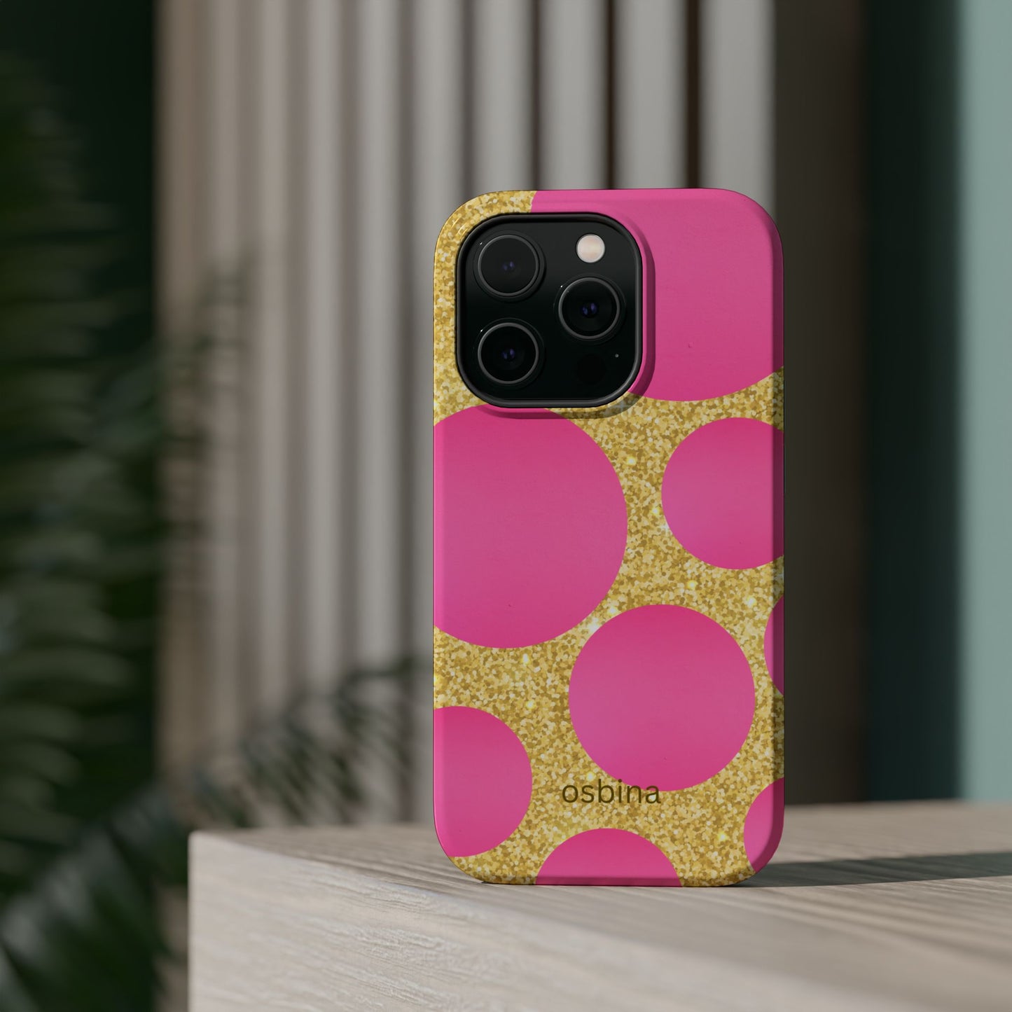osbina | MagSafe compatible for iPhone | The Aurelia Phone Case | YAYOU Collection Supporting Shine Like Sable