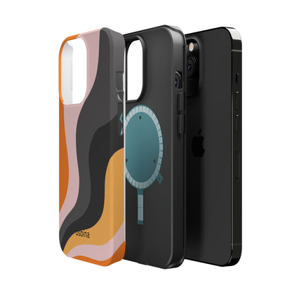 osbina | MagSafe Compatible for iPhone | The Case That Says “Fall, But Make It Fashion” | Retro Swirl Edition | The Season Collective