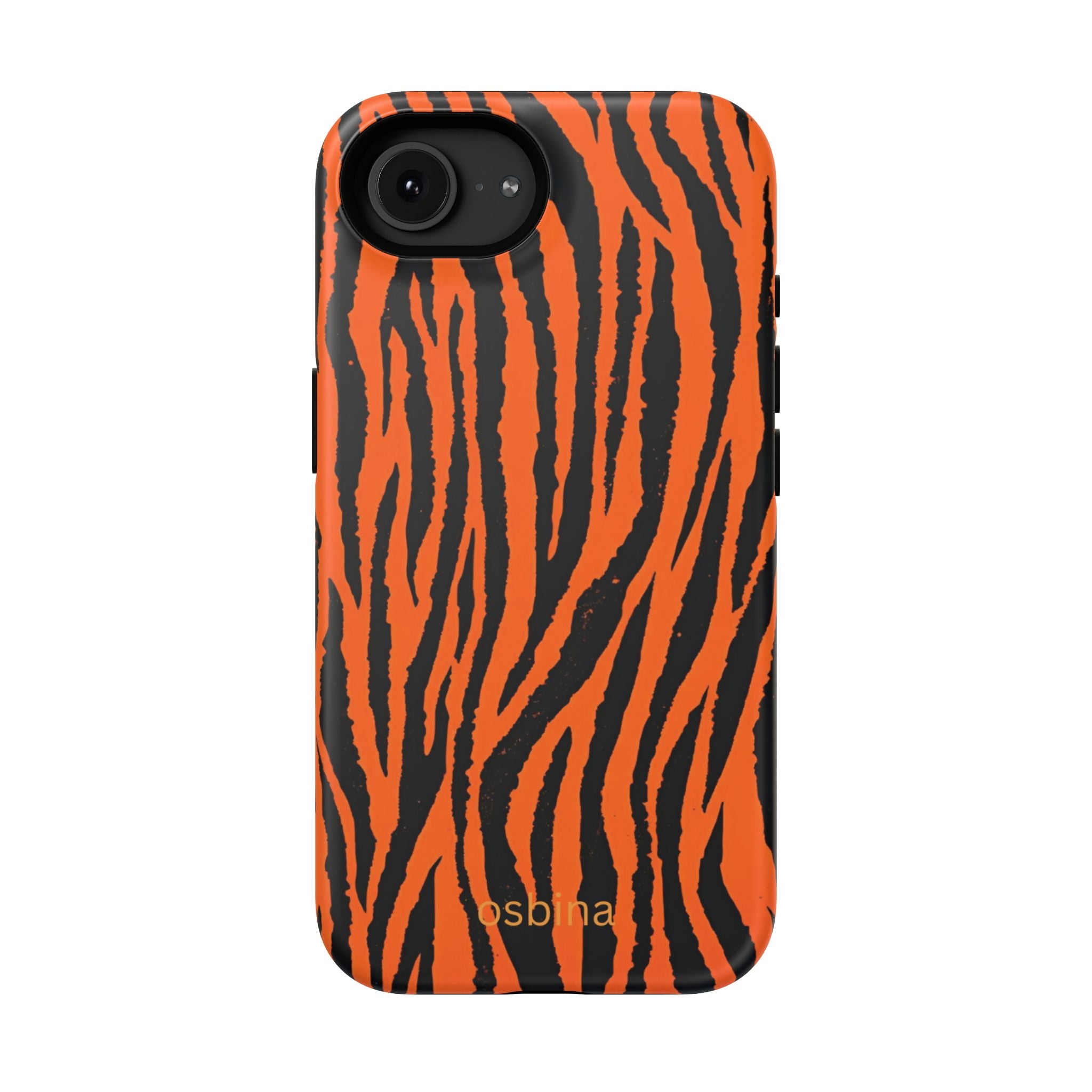 osbina | Tiger, But Make It Chic — The Bengal Stripe Case in Orange + Black | The Season Collective