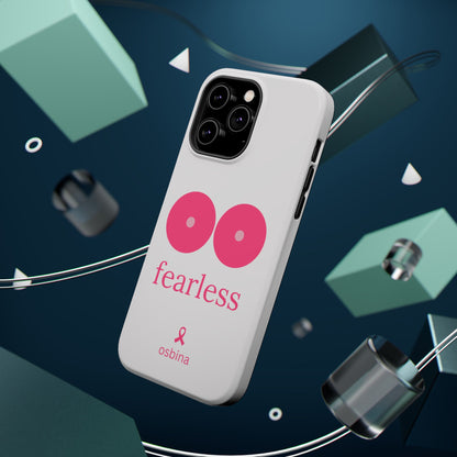 osbina |  MagSafe compatible for iPhone | Limited Edition The Fearless Tatas Case in Light Pink + Soft Pink + Hot Pink | The Pink October Collection | Inspired By