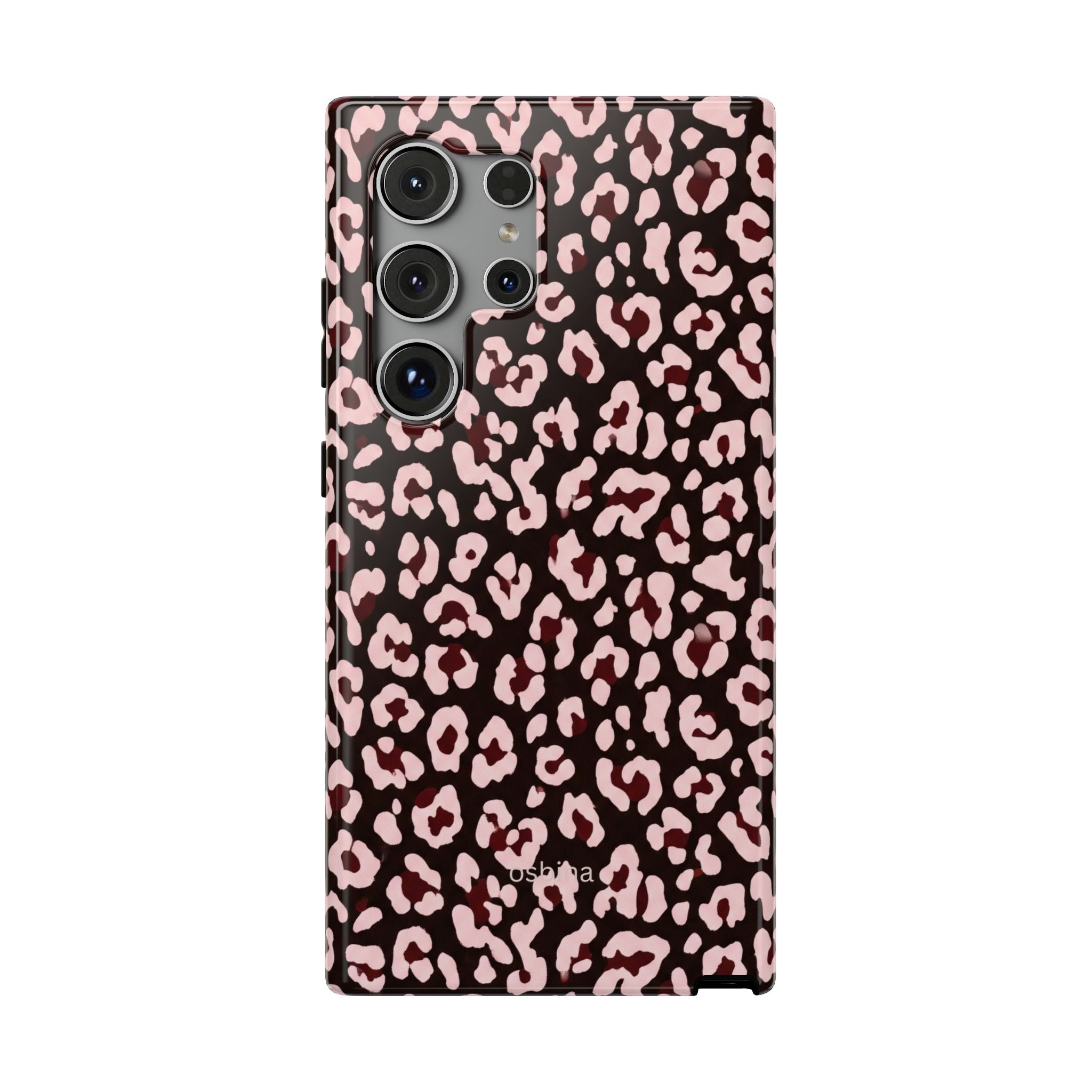 osbina | Chocolate Pink Leopard Designer Case