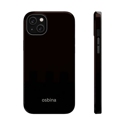 osbina | MagSafe compatible for iPhone | The Onyx Phone Case | Modern Man Collection