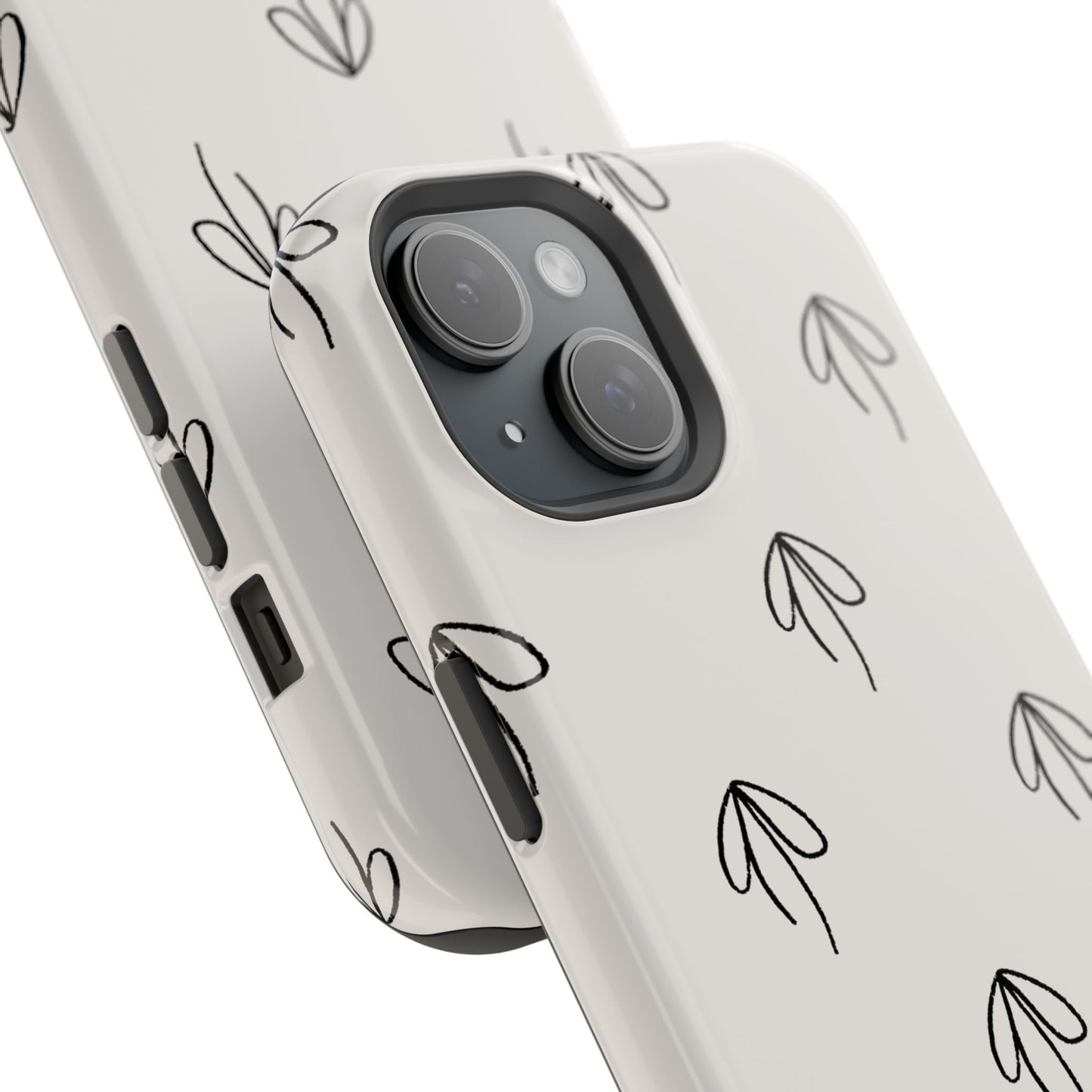 osbina | MagSafe compatible for iPhone | Linéa Flora Minimalistic Flower Phone Case | Modern Muse Collection