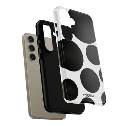 osbina | The Noir Bubbles Phone Case | Modern Muse Collection