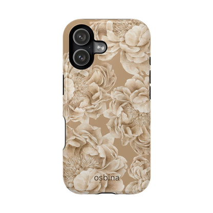 osbina | Peony Latte Designer Case