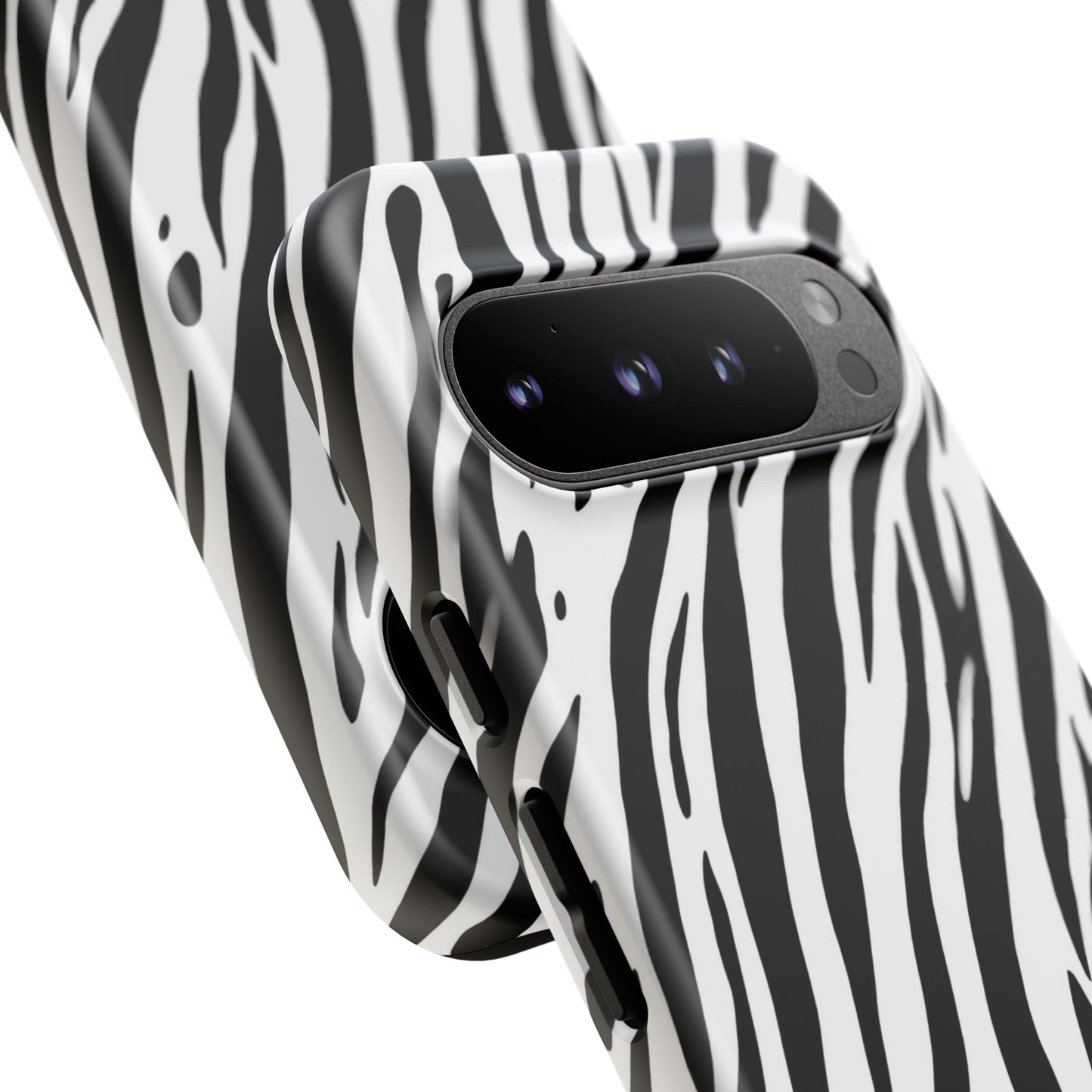 osbina | The Bengal Bold Stripe Case in White + Black | The Season Collective