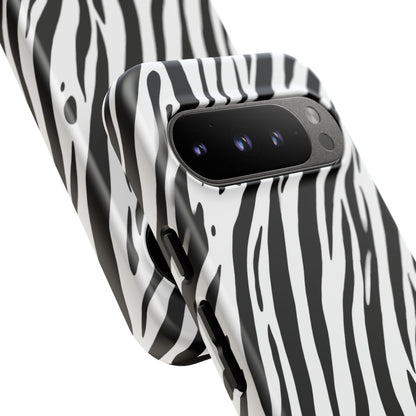 osbina | The Bengal Bold Stripe Case in White + Black | The Season Collective