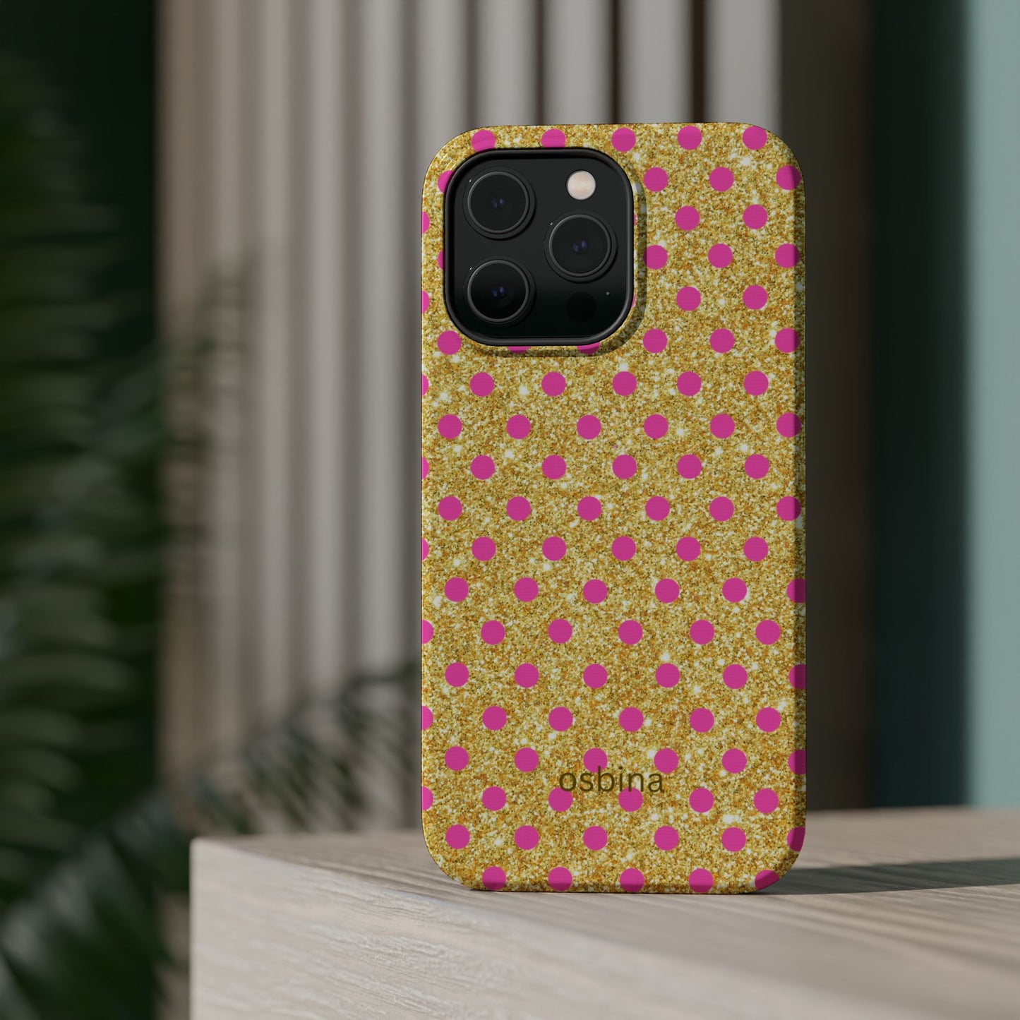 osbina | MagSafe compatible for iPhone | The Elara Phone Case | YAYOU Collection Supporting Shine Like Sable