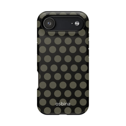 osbina | MagSafe compatible for iPhone | Onyx Chic Phone Case | Modern Muse Collection