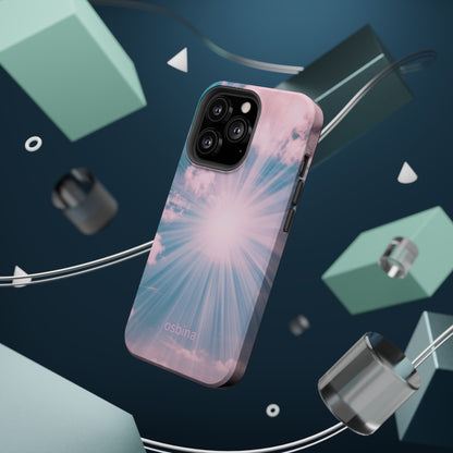 osbina | MagSafe compatible for iPhone | The Sunburst Skies Case | YAYOU Collection Supporting Shine Like Sable