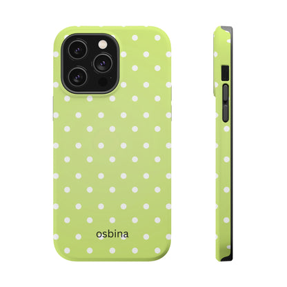 osbina | MagSafe compatible for iPhone | The Lume Dot Phone Case | Color Edit Collection