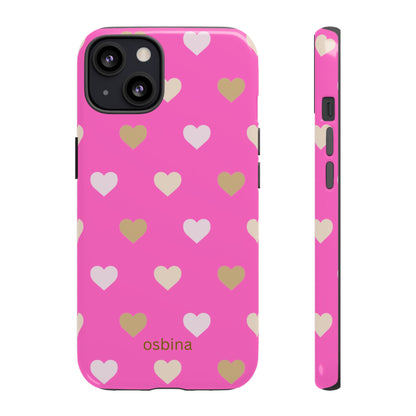 osbina | The Golden Hour Hearts Case | YAYOU Collection Supporting Shine Like Sable
