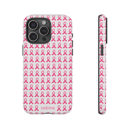 osbina | Limited Edition The Side by Side Pink Ribbon Case in Light Pink + Soft Pink + Hot Pink | The Pink October Collection | Inspired By