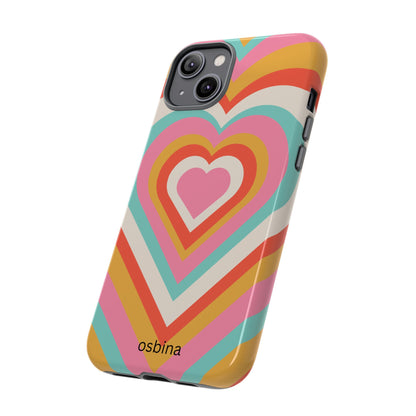 osbina | Heart Nouveau Phone Case | Modern Muse Collection