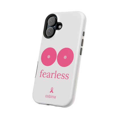osbina |  MagSafe compatible for iPhone | Limited Edition The Fearless Tatas Case in Light Pink + Soft Pink + Hot Pink | The Pink October Collection | Inspired By