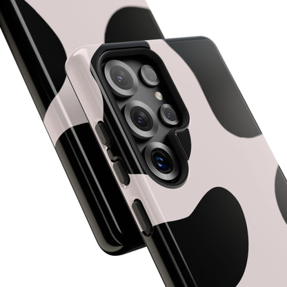 osbina | Prairie Chic Pink & Black Cow Print Phone Case | Modern Muse Collection
