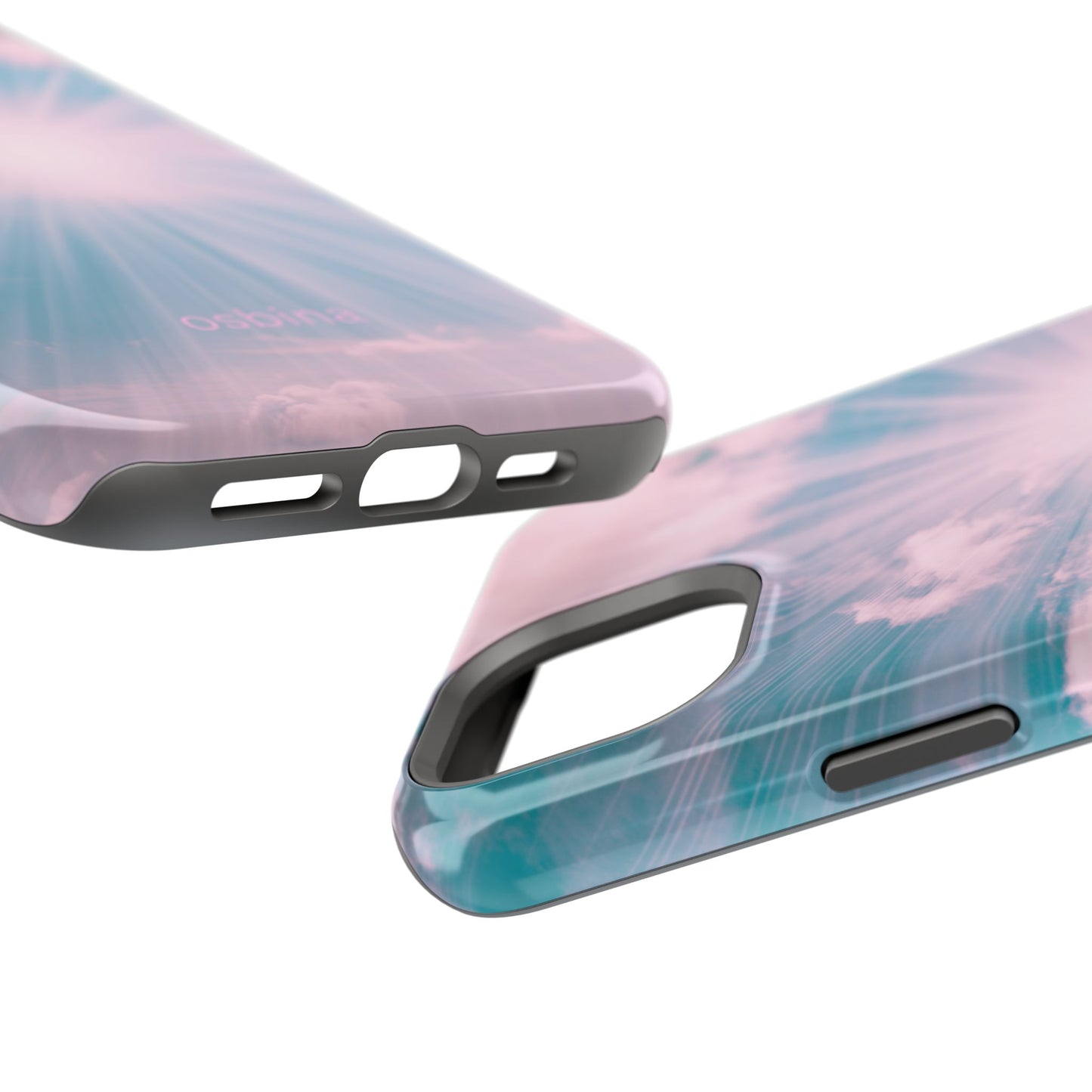 osbina | MagSafe compatible for iPhone | The Sunburst Skies Case | YAYOU Collection Supporting Shine Like Sable