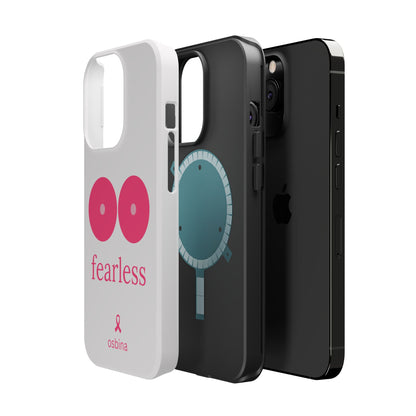 osbina |  MagSafe compatible for iPhone | Limited Edition The Fearless Tatas Case in Light Pink + Soft Pink + Hot Pink | The Pink October Collection | Inspired By