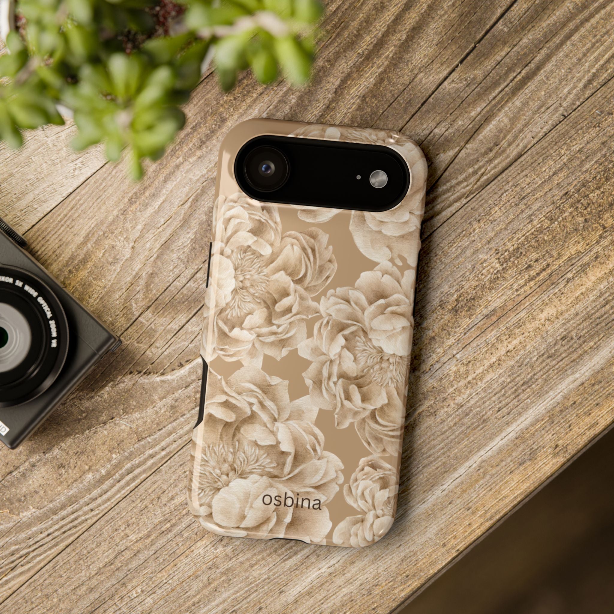 osbina | Peony Latte Designer Case