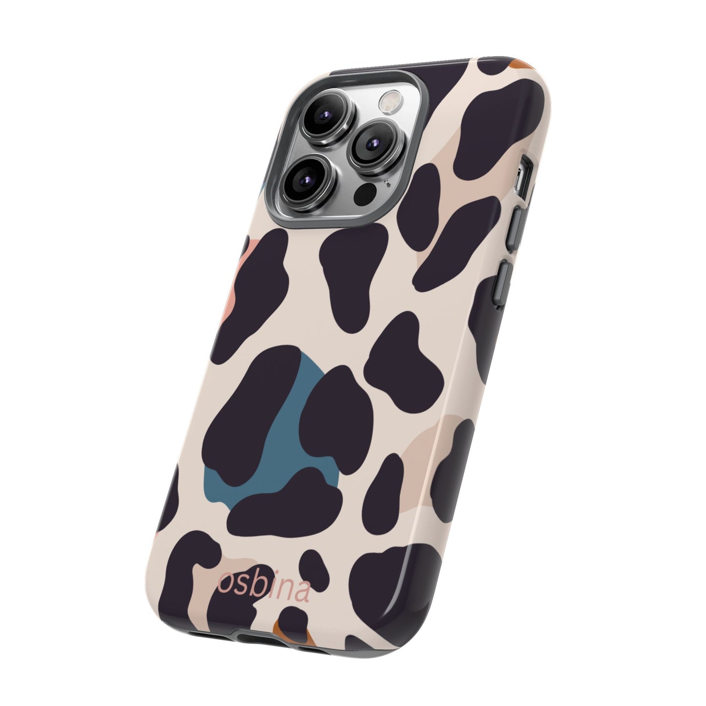 osbina | Leopard Luxe Color Pop Leopard Print Phone Case | Modern Muse Collection