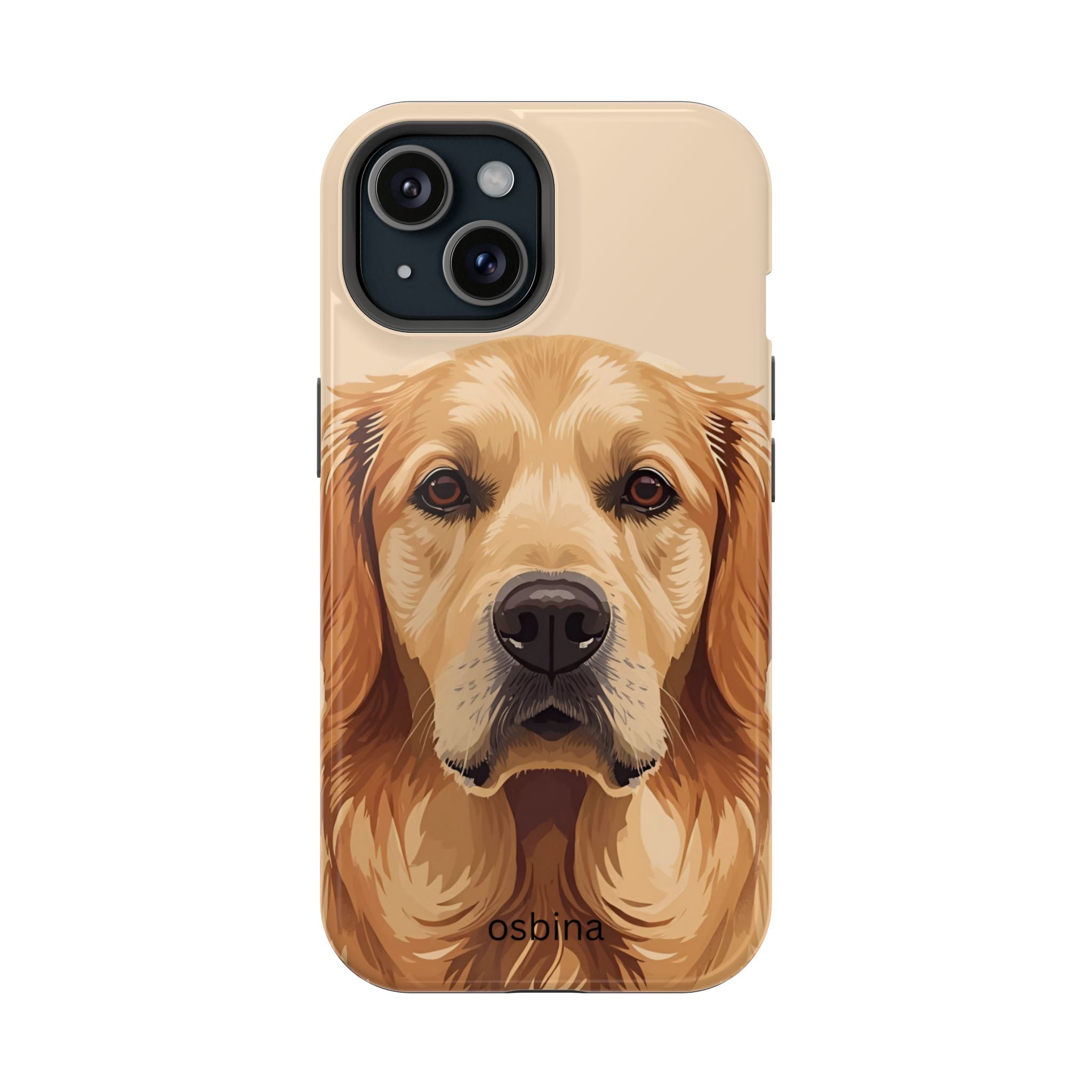 osbina | MagSafe for iPhone | The Golden Retriever Designer Case