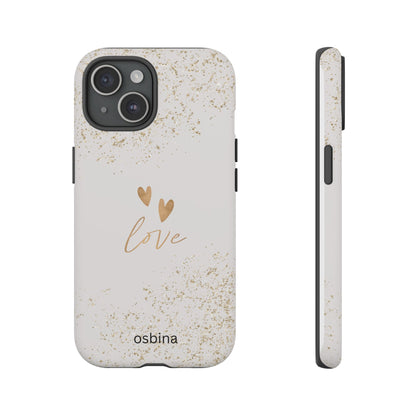 osbina | Golden Amour Phone Case | Modern Muse Collection