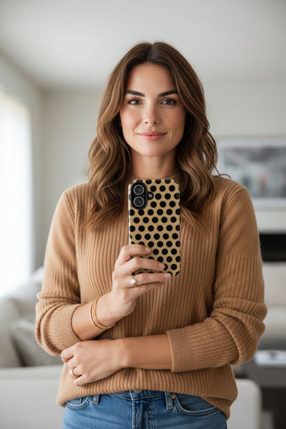 osbina | Camel Noir Dots, Designer Case