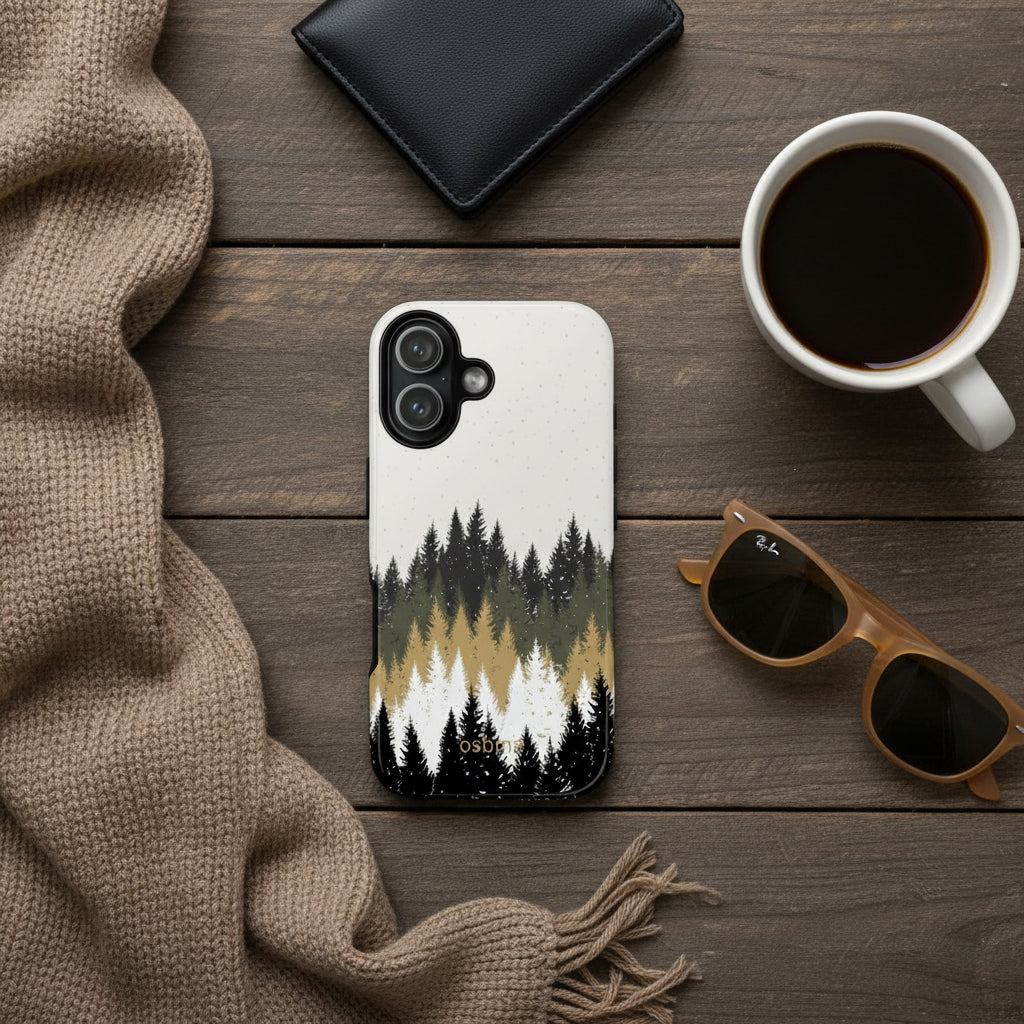 osbina | MagSafe for iPhone | The Woodland Pines Designer Case