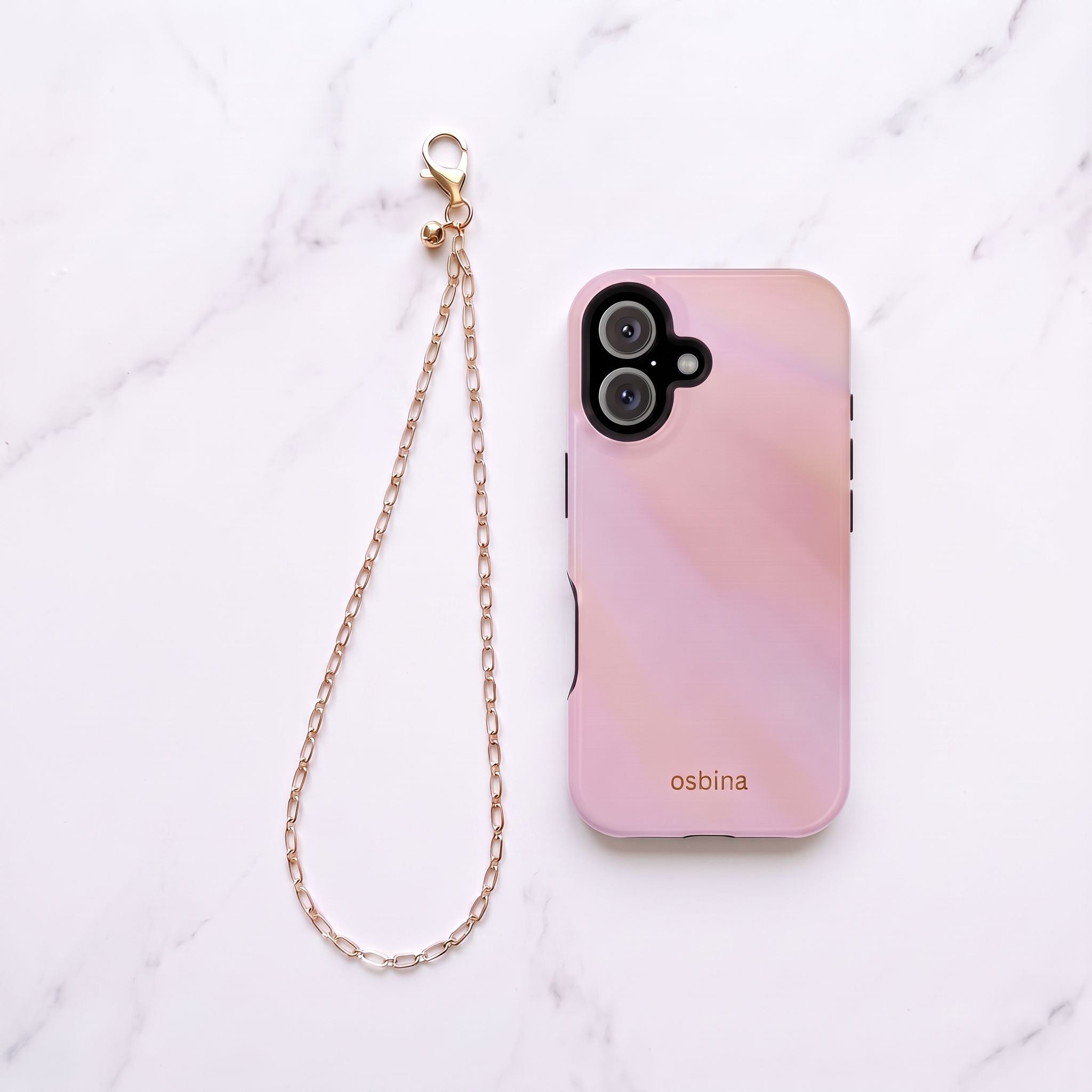 The Golden Drop - Gold Wrist Strap with Ball Charm